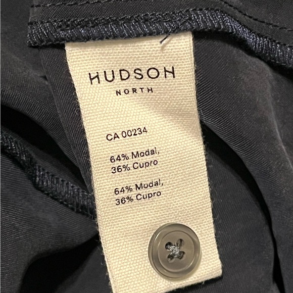 ๐๐ฎ๐๐ฌ๐จ๐ง ๐๐จ๐ซ๐ญ๐ก Womenโs Navy Shirt Dress Tie Waist Size Medium - Picture 7 of 8